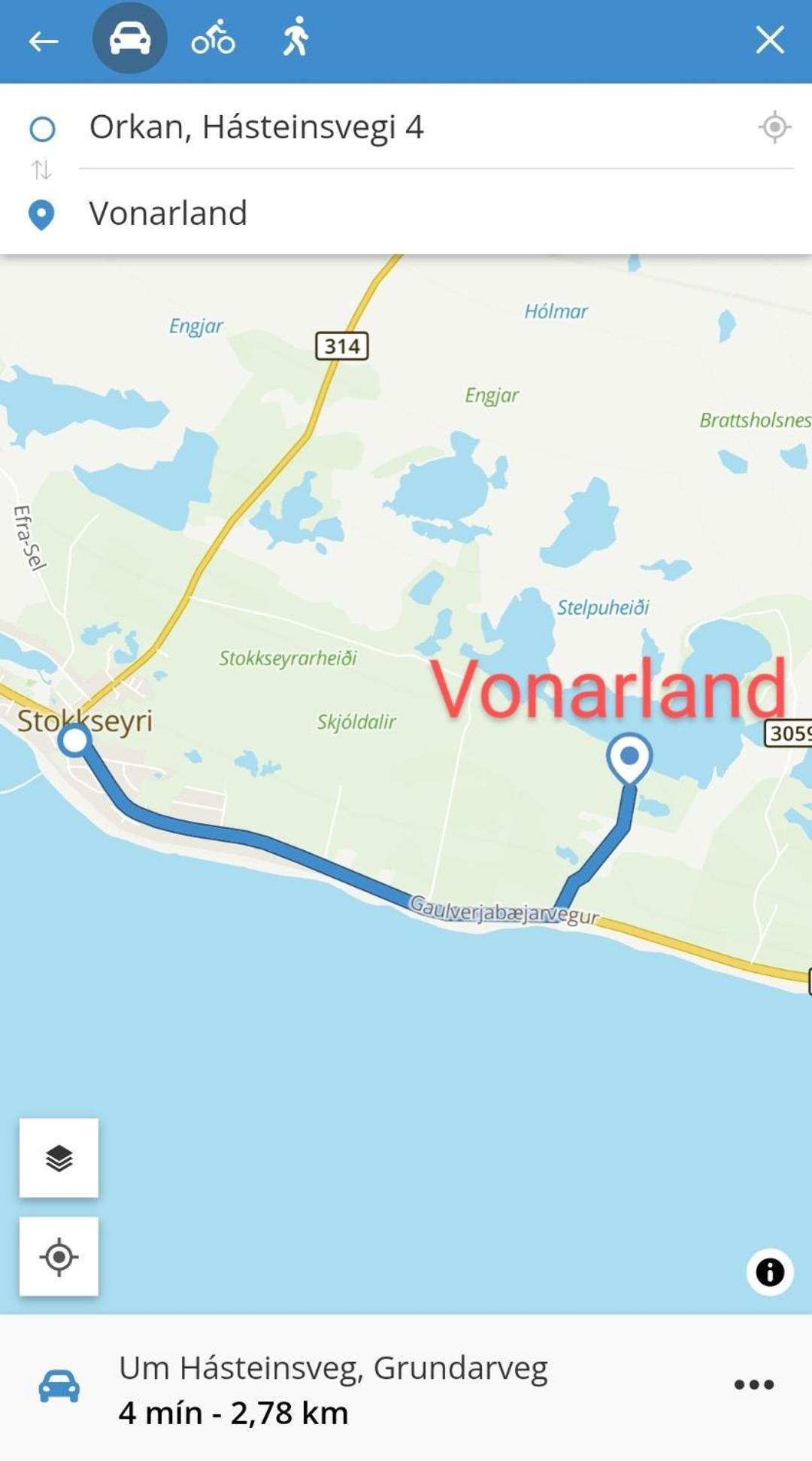 Vonarland Guest House Stokkseyri Luaran gambar